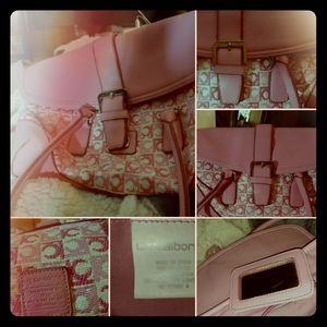 Liz Claiborne Pink Tweed purse